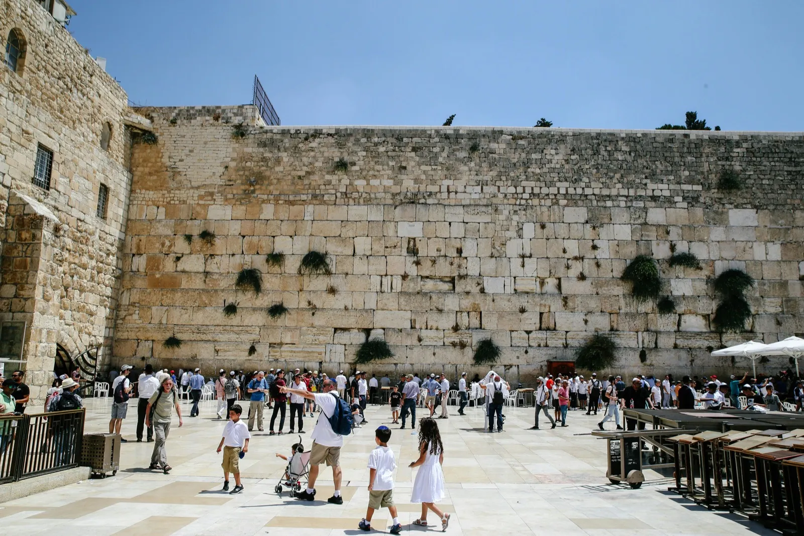 Le Mur occidental à Jérusalem